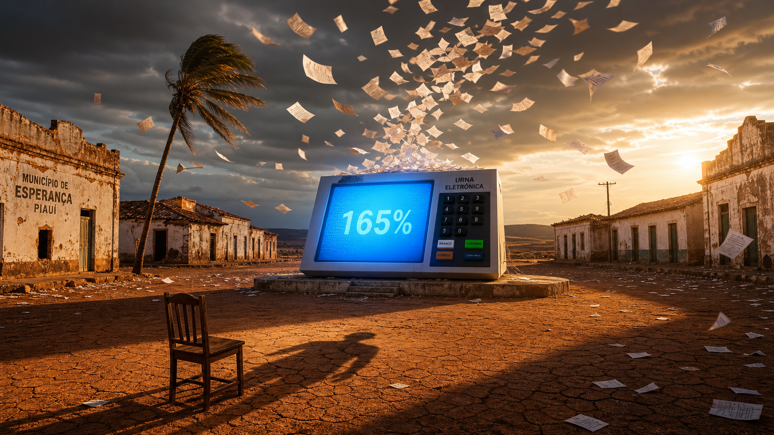 A Matemática Impossível do Voto: Por Que 77 Cidades do Piauí Têm Mais Eleitores do Que Moradores?