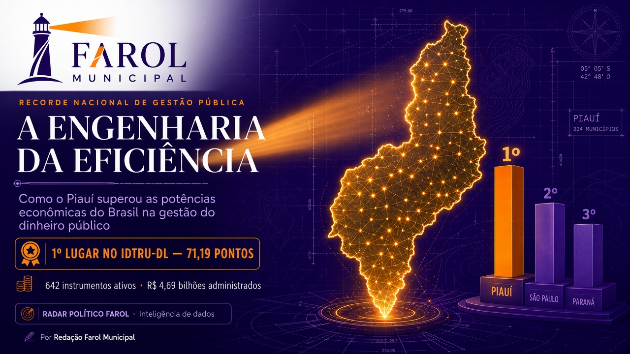 A Engenharia da Eficiência: Como o Piauí Superou as Potências Econômicas do Brasil na Gestão do Dinheiro Público