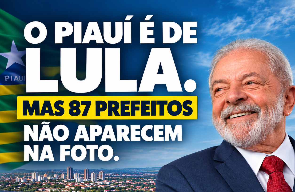 Lula fará campanha em Teresina nesta quarta-feira. 137 prefeitos já publicaram apoio, enquanto 87 ainda não divulgaram quem apoiarão